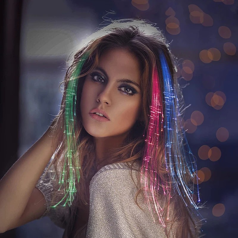 1-10PCS LED Glowing Hair Braid - Rope Light Decoration review and price