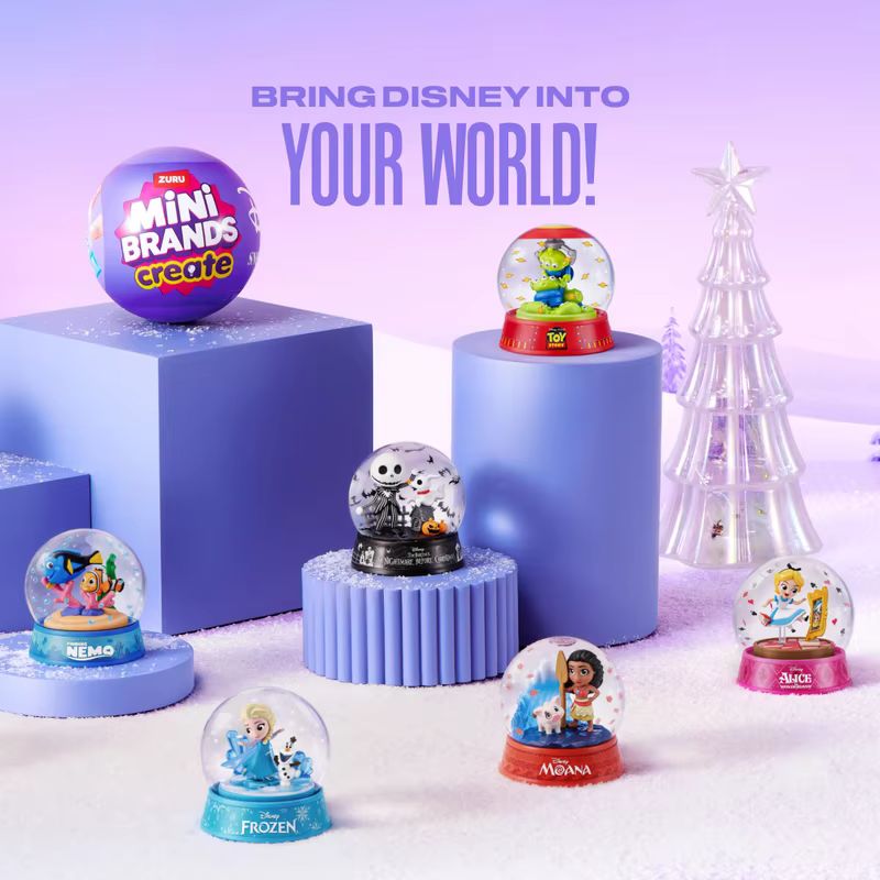 Genuine Zuru Disney Snow Globe - Home Decor Disney review and price